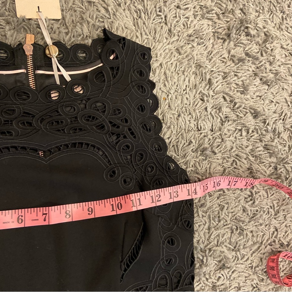 Ted Baker Black Lace Detail Dress - Picture 13 of 16